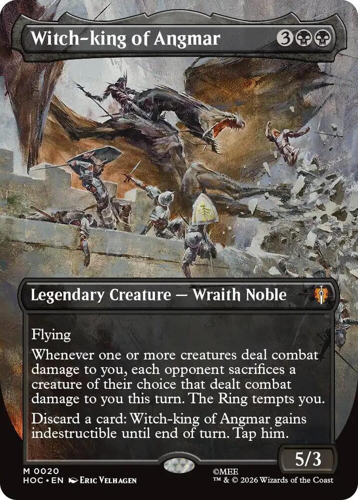 Witch-king of Angmar (Borderless)-The Hobbit: Eternal-Legal-M-Foil