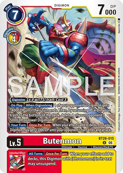 Butenmon-Timeless Bonds-Rare-Foil
