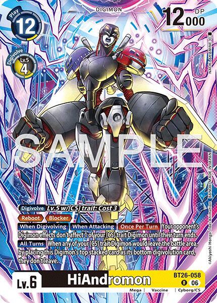 HiAndromon-Timeless Bonds-Rare-Foil