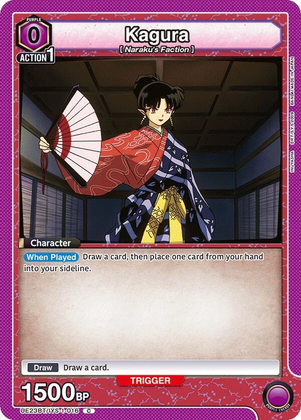 Kagura (016) (Box Topper Foil)-UE23BT: Inuyasha-Common-Foil