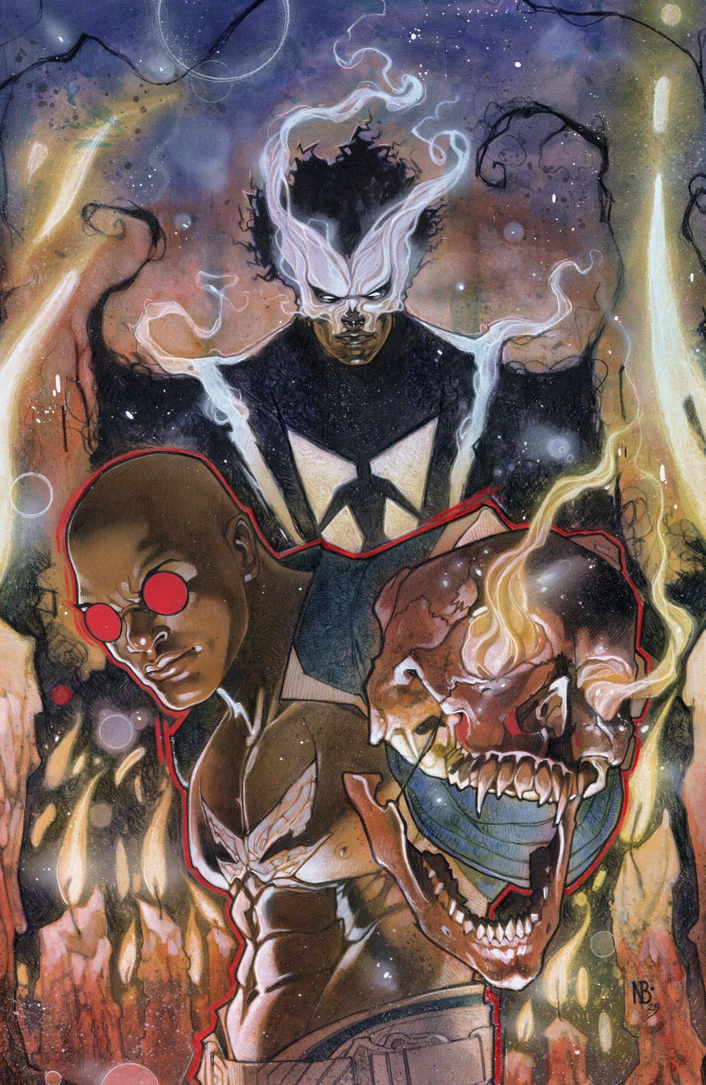 Valiant Beyond: Tales Of The Shadowman #8 Legacy Of Le Roi #2 Variant C (Birr Full Art)