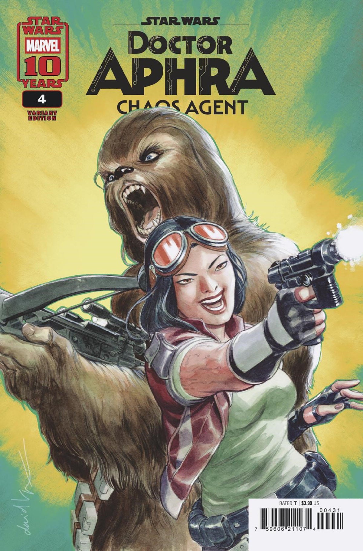 Star Wars: Doctor Aphra Chaos Agent #4 David Lopez Variant