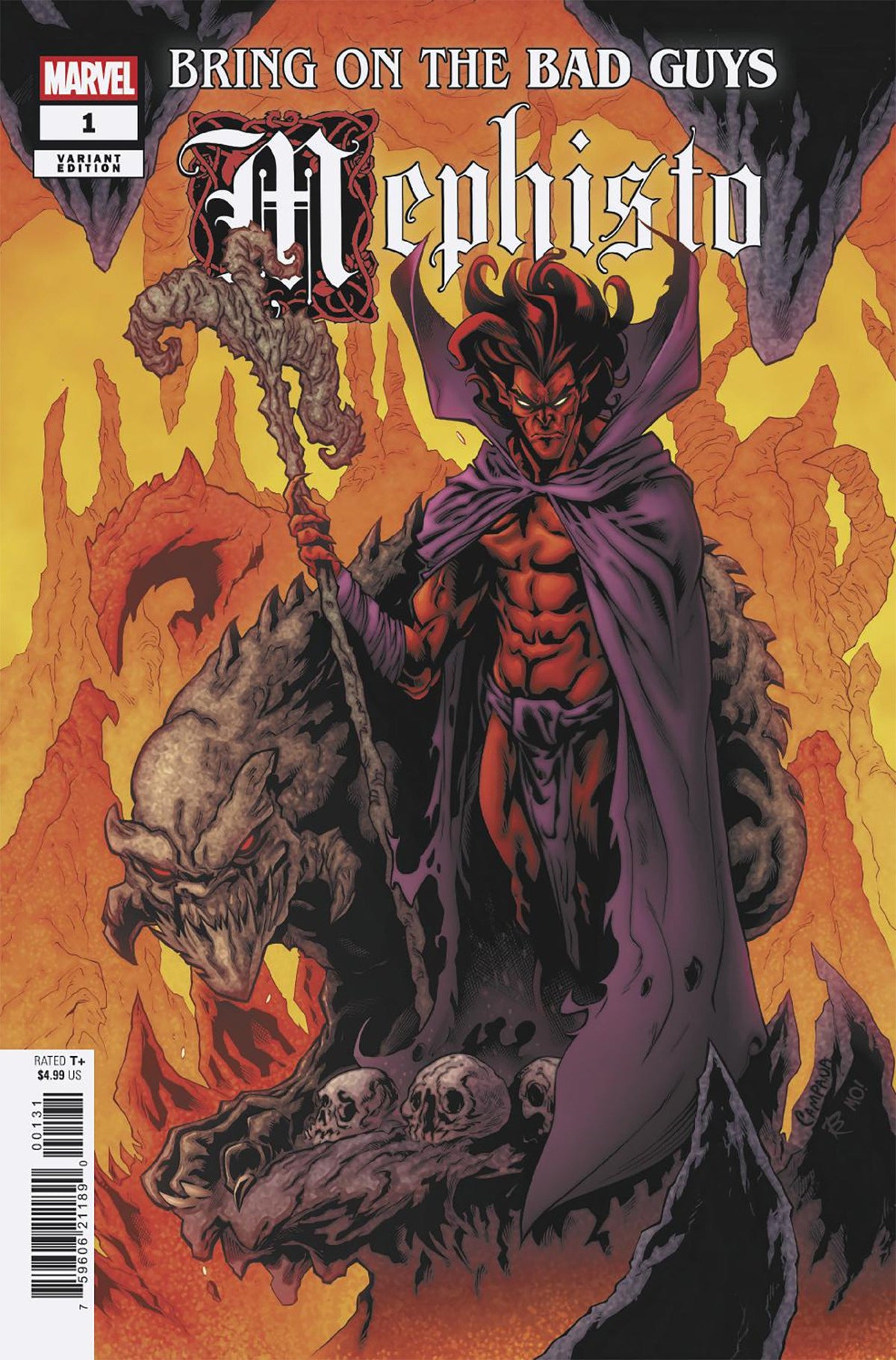 Bring On The Bad Guys: Mephisto #1 Chris Campana Variant
