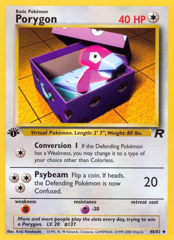 Porygon-Team Rocket-Uncommon-Unlimited