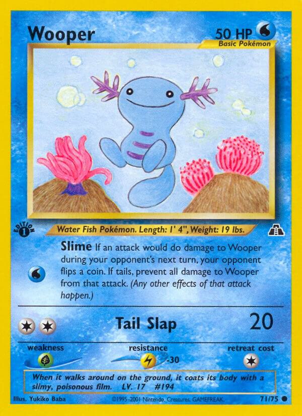 Wooper-Neo Discovery-Common-Unlimited