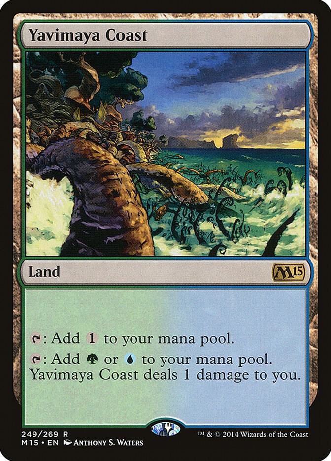 Yavimaya Coast-Magic 2015 (M15)-R-Normal