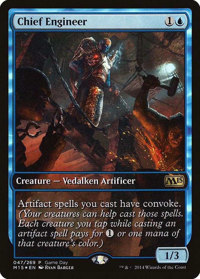 Chief Engineer-Game Day & Store Championship Promos-P-Foil