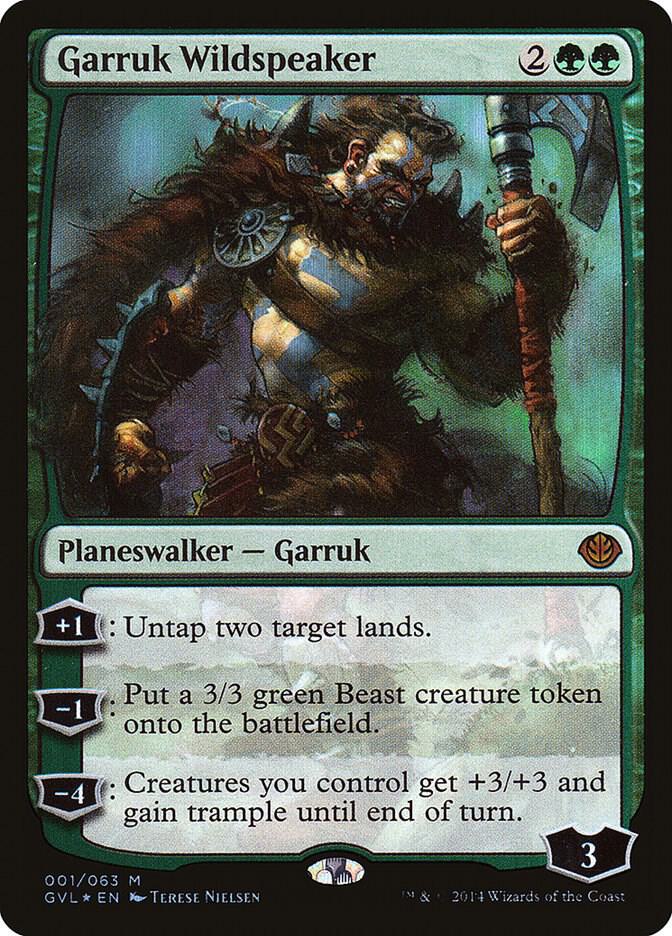 Garruk Wildspeaker-Duel Decks: Anthology-M-Foil
