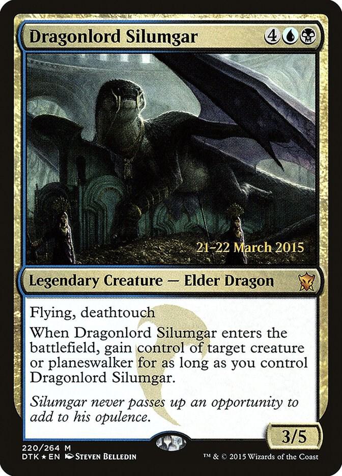 Dragonlord Silumgar-Prerelease Cards-M-Foil