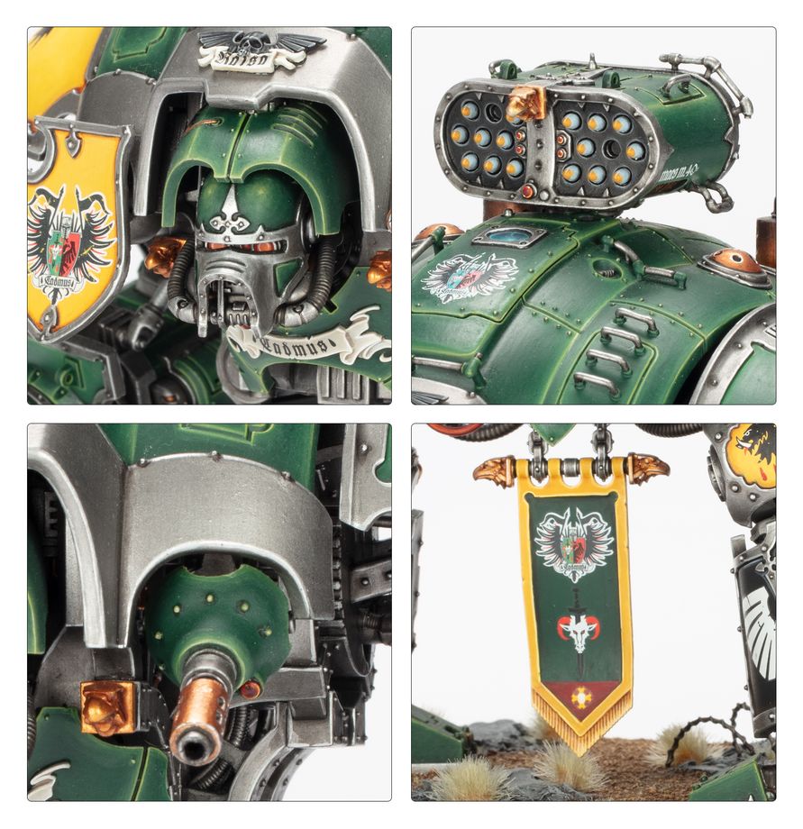 IMPERIAL KNIGHTS: KNIGHT QUESTORIS (Defender, Paladin, Errant, Gallant, Warden, Crusader, or Despoiler)