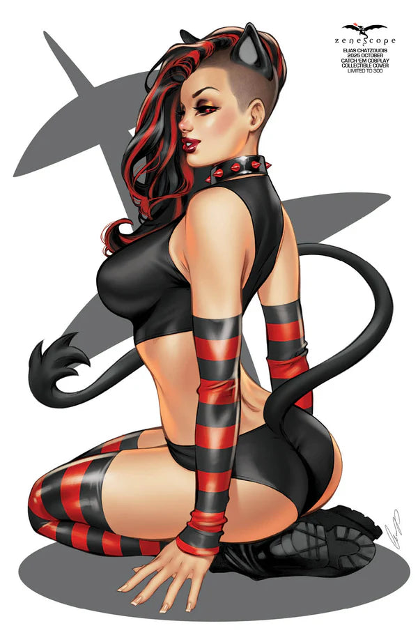Elias Chatzoudis - 2025 October Catch 'Em Cosplay Collectible Cover - LE 300