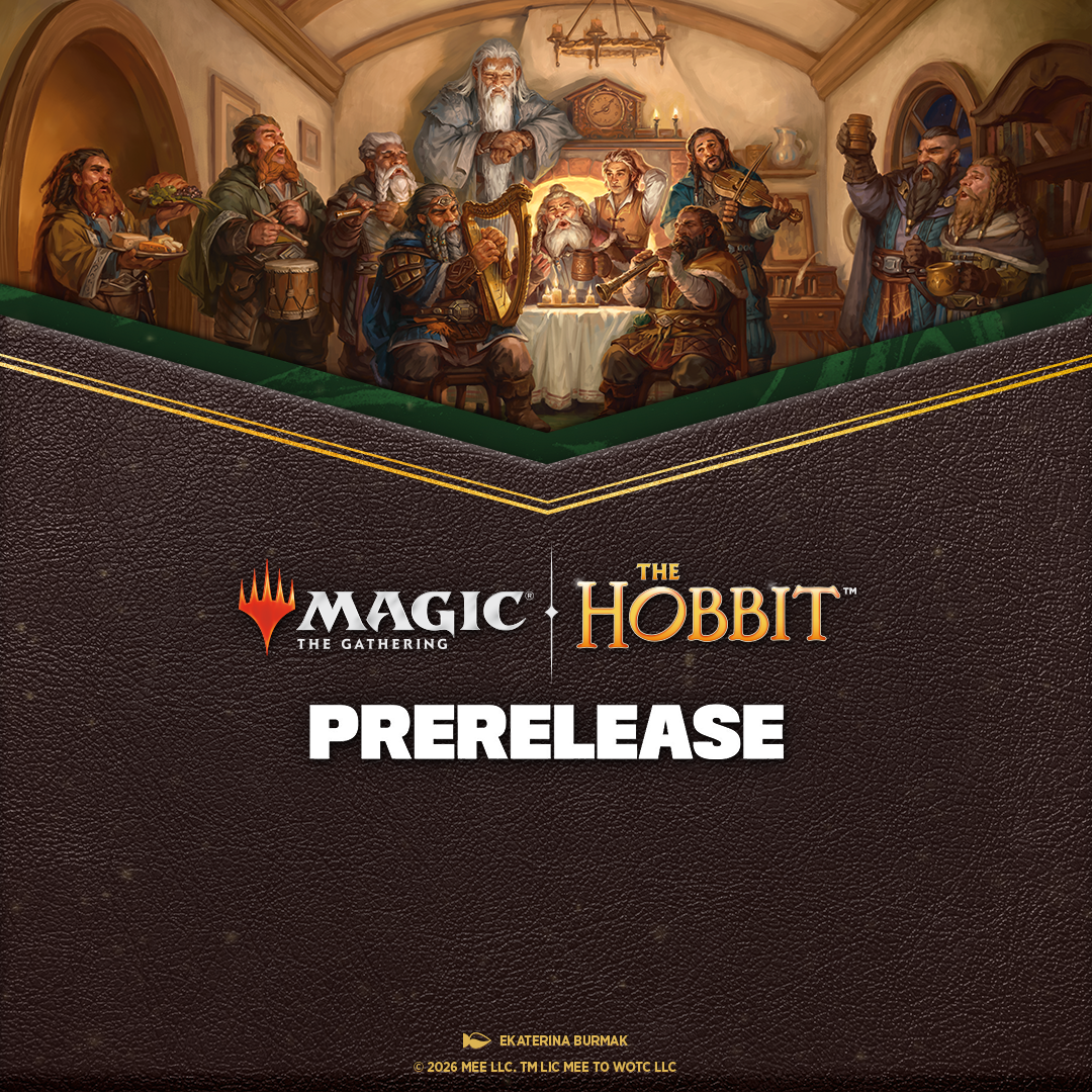 The Hobbit x MTG Prerelease Event 1- Saturday August 8th at 1:00