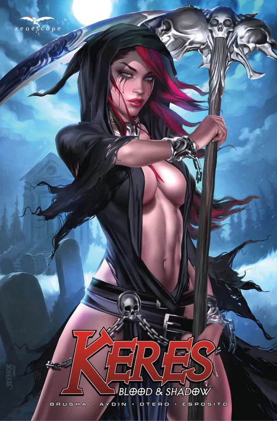 Keres: Blood And Shadow Cover B Josh Burns