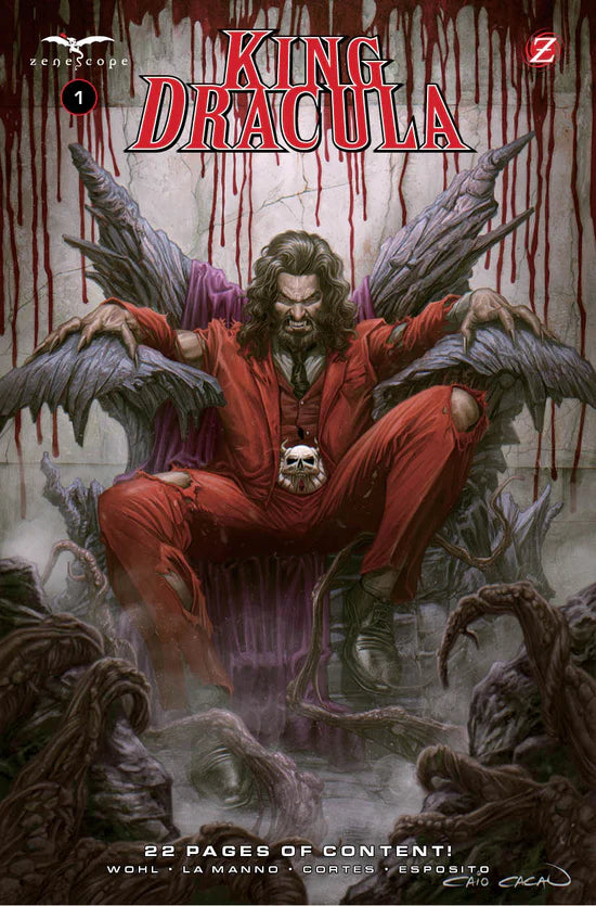 King Dracula #1 Cover A Caio Cacau