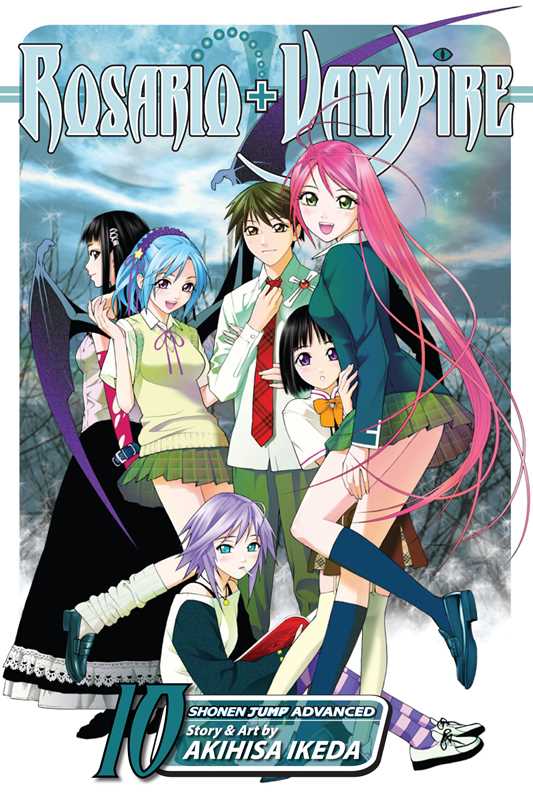Rosario+Vampire, Vol. 10 by Akihisa Ikeda: Paperback; 208 pages / English