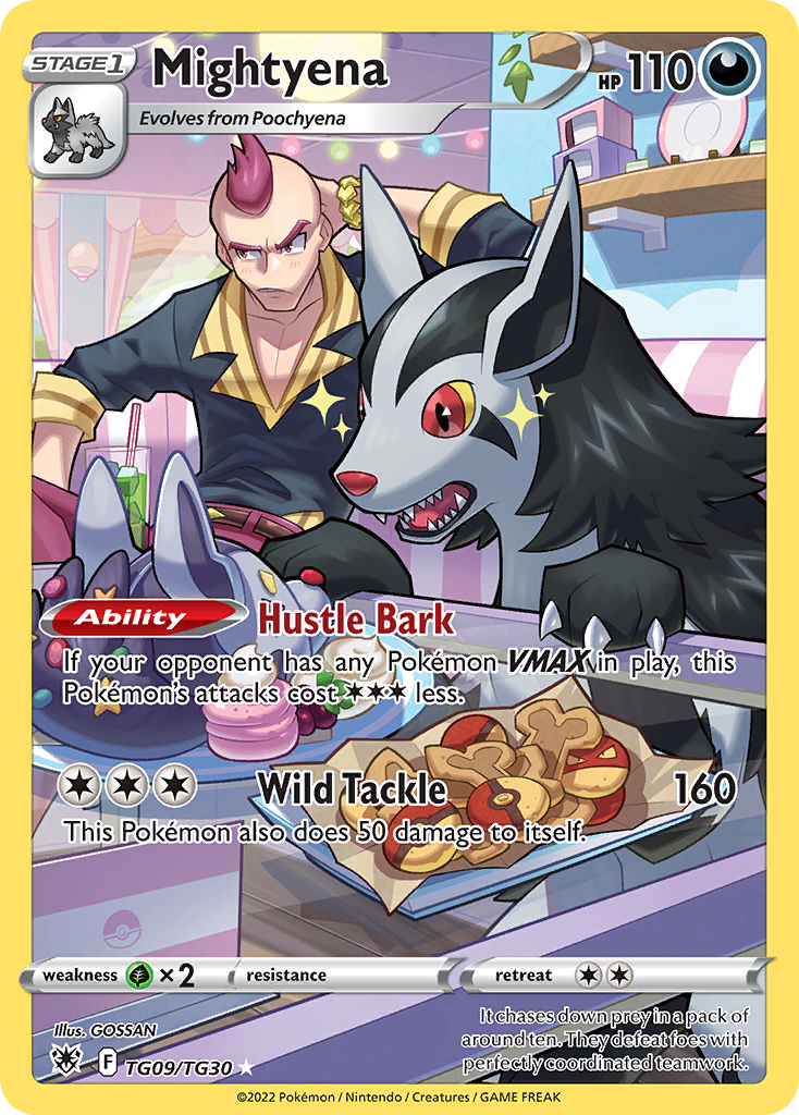 Mightyena-SWSH10: Astral Radiance Trainer Gallery-Ultra Rare-Holofoil