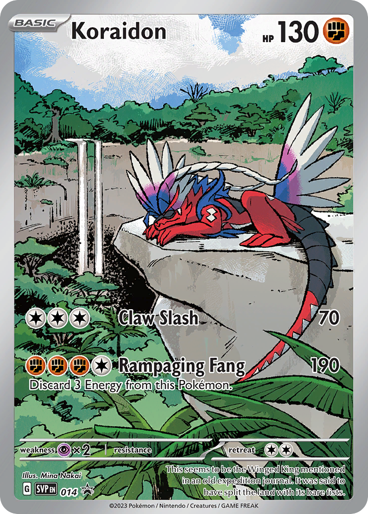 Koraidon - 014-SV: Scarlet & Violet Promo Cards-Promo-Holofoil