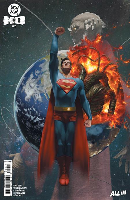 DC K.O. #2 (OF 5) CVR K INC 1:25 ARIEL COLON CARD STOCK VAR