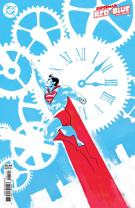 SUPERMAN RED & BLUE 2025 SPECIAL #1 (ONE SHOT) CVR B MICHAEL WALSH CARD STOCK VAR