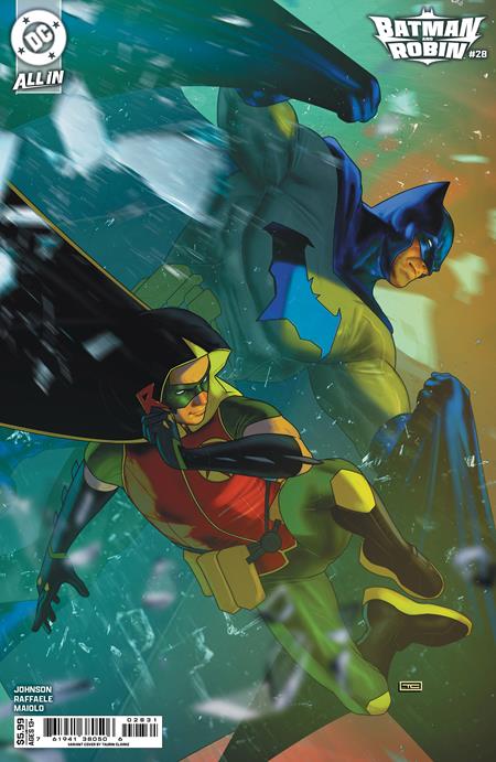 BATMAN AND ROBIN #28 BATMAN AND ROBIN CVR C TAURIN CLARKE CARD STOCK VAR