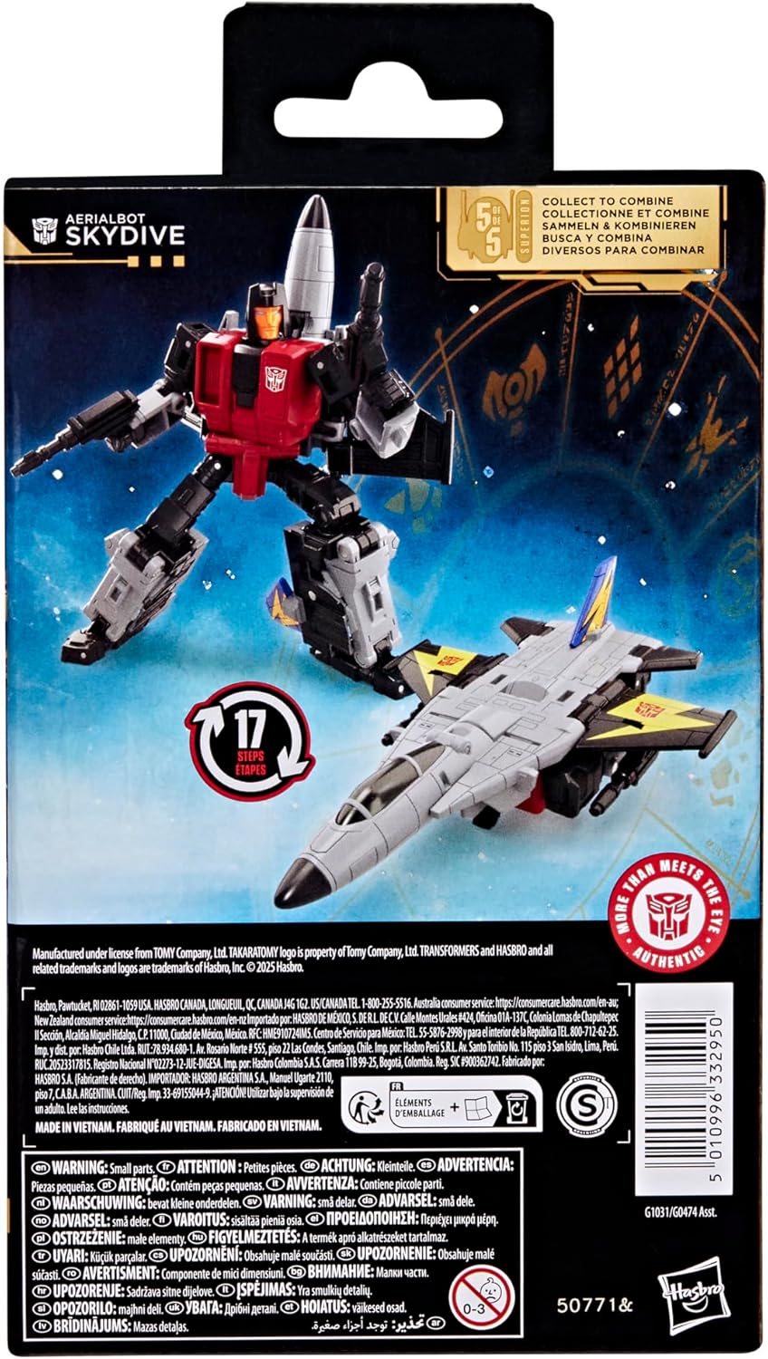 Transformers Generations Age of the Primes Deluxe Skydive
