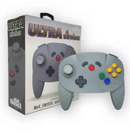 ULTRA Wireless Controller for N64 (Grey)
