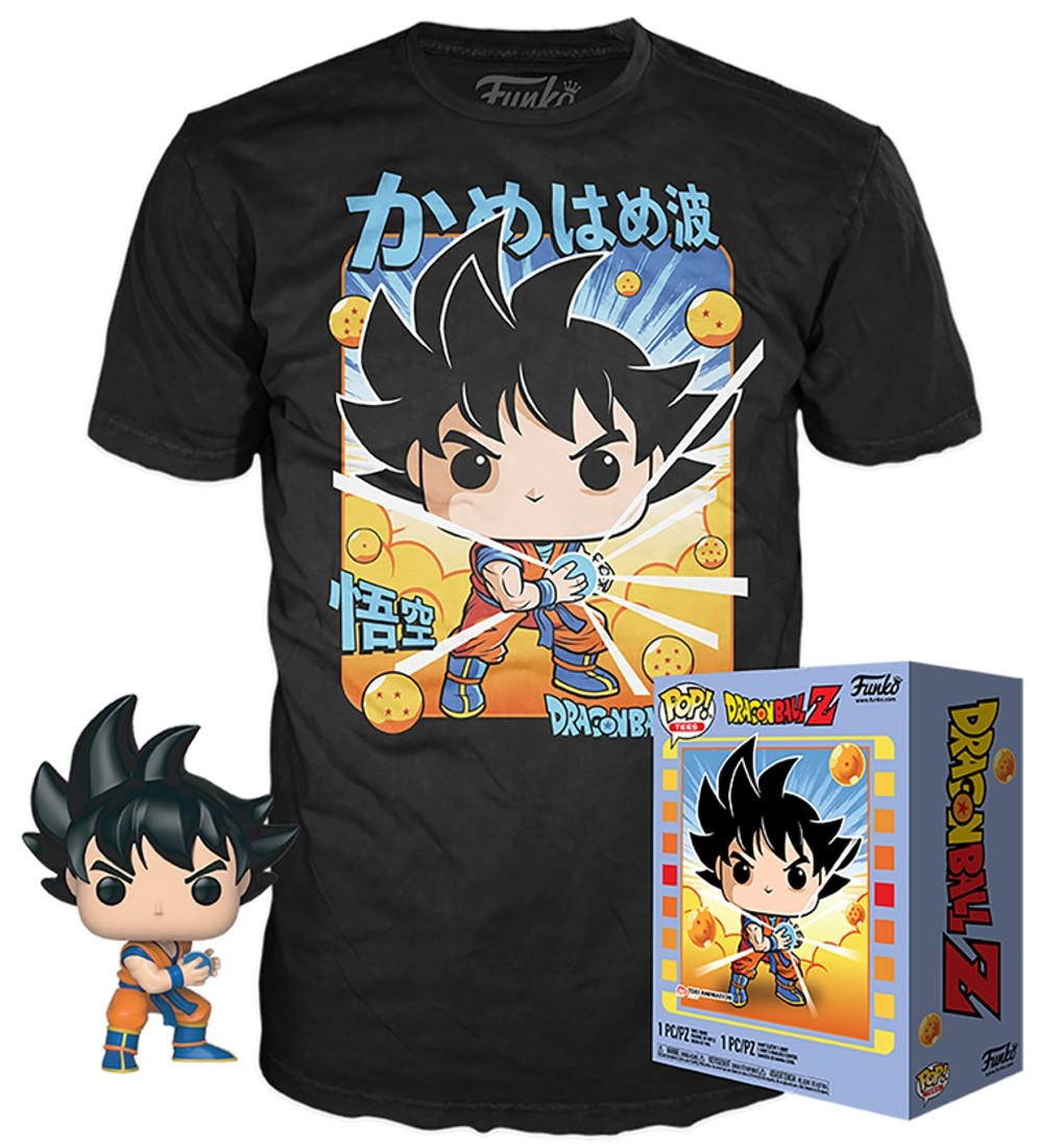 DRAGON BALL Z - Booble Head POP N° xx - Goku + Tee (L)