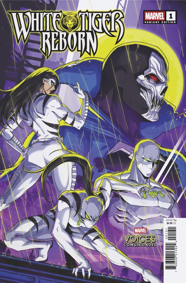 WHITE TIGER: REBORN #1 JHONY CABALLERO VARIANT