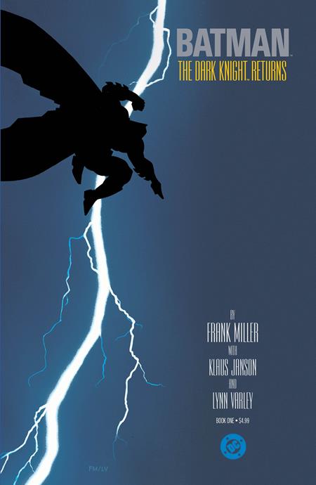 BATMAN THE DARK KNIGHT RETURNS #1 (OF 4) FACSIMILE EDITION CVR E BLANK CARD STOCK VAR