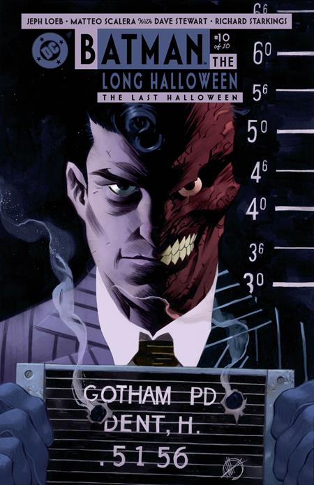 BATMAN THE LONG HALLOWEEN THE LAST HALLOWEEN #10 (OF 10) CVR B MATTEO SCALERA CARD STOCK VAR