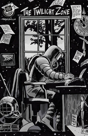 The Twilight Zone #5 Variant B (Francavilla Connecting Cover)