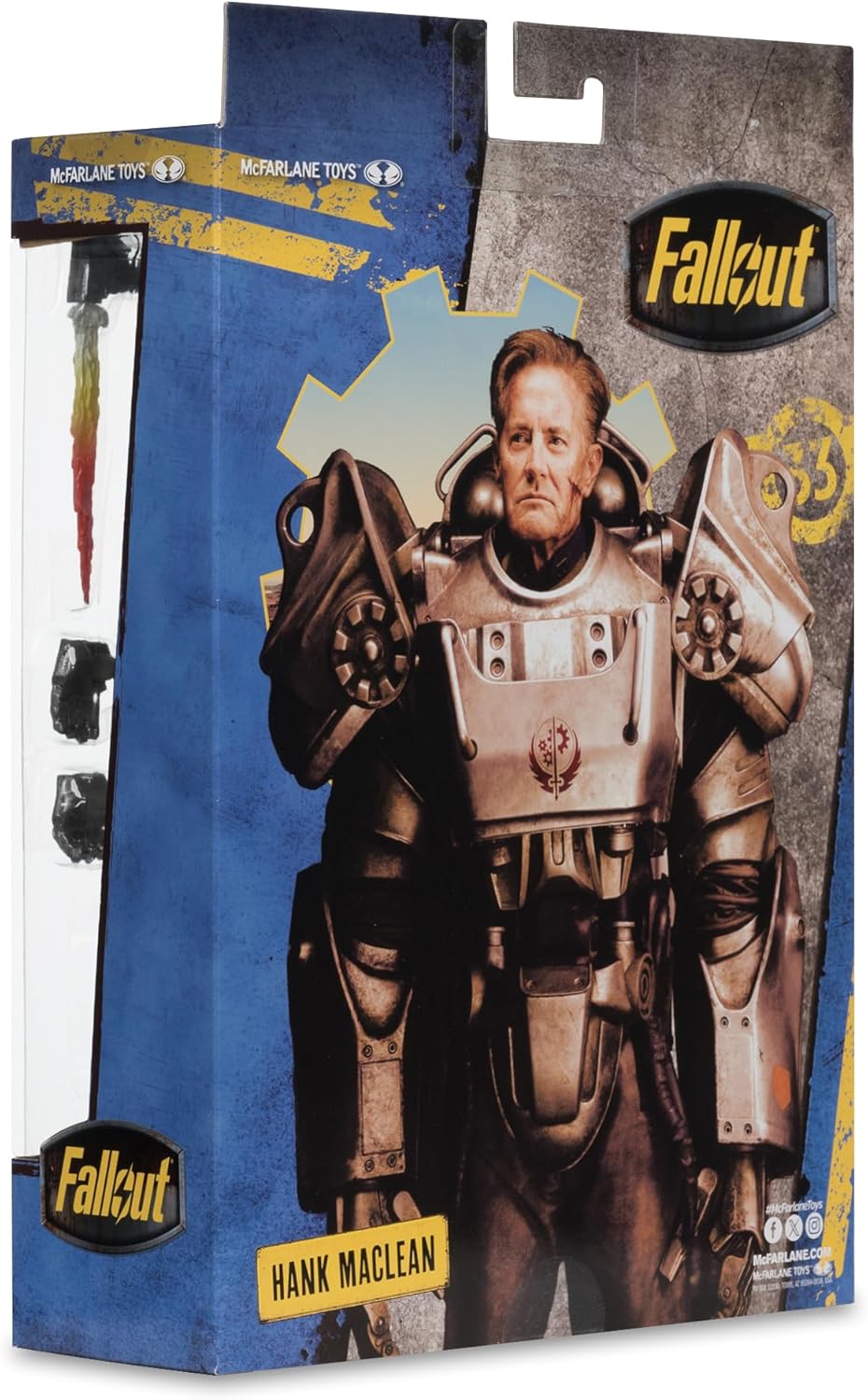 Fallout TV Wave 1 Hank MacLean Season 2 7-Inch Scale Deluxe Action Figure