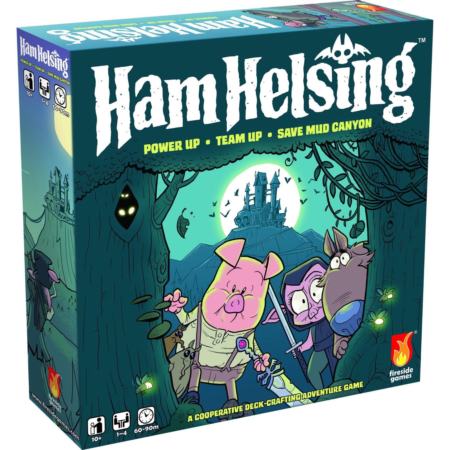 Ham Helsing – Cooperative Monster Adventure Board Game | 1–4 Players, Ages 10+