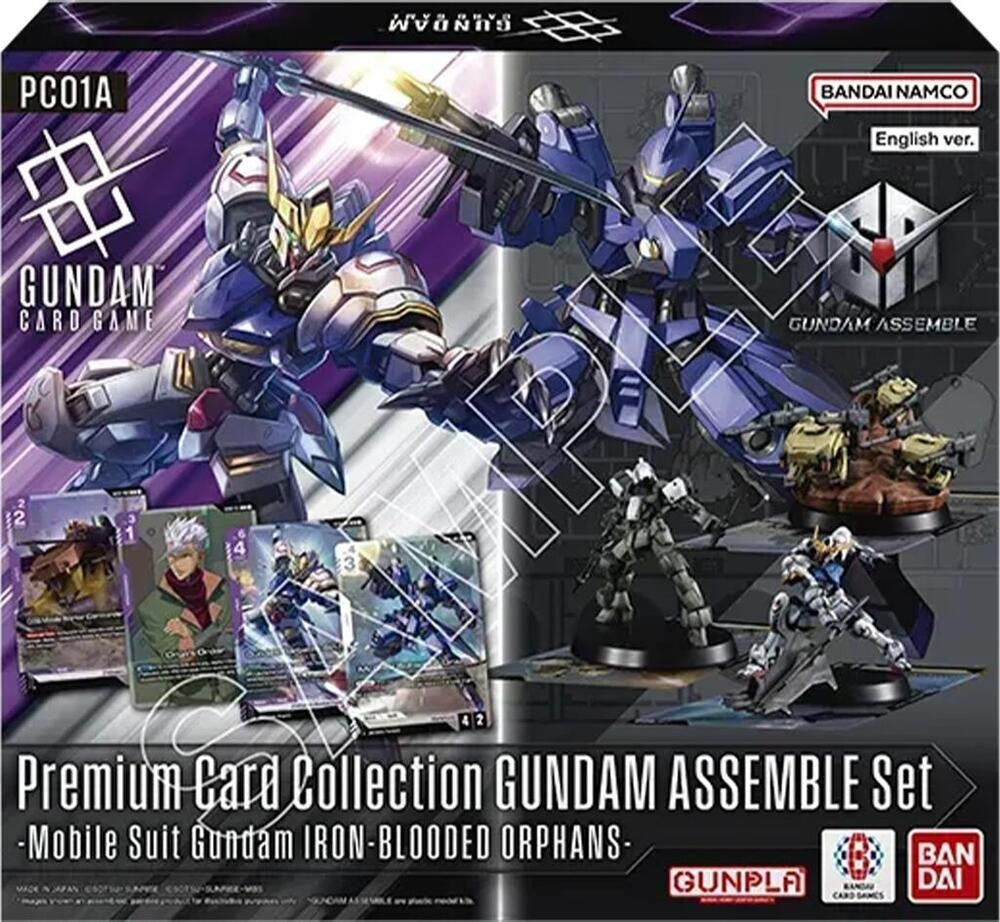 GUNDAM CARD GAME: GUNDAM ASSEMBLE PREMIUM COLLECTION SET (PC01A): IRON-BLOODED ORPHANS