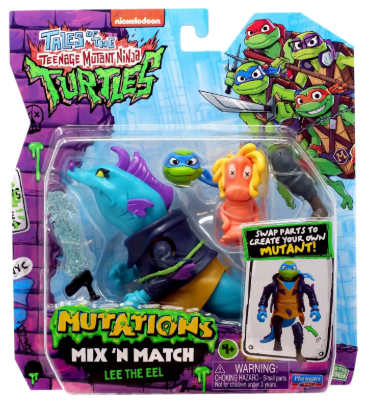 TMNT: Mutant Mayhem Movie Mutant Basic Action Figure Mix and Match Lee the Eel