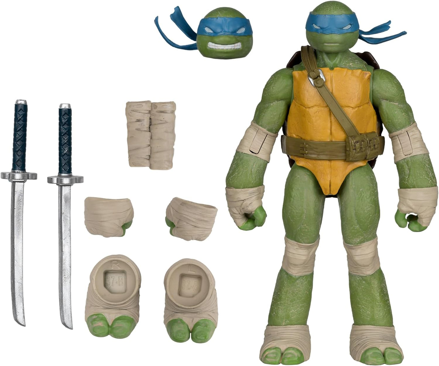 Teenage Mutant Ninja Turtles Page Punchers Wave 1 Leonardo 5-Inch Scale Action Figure with Comic
