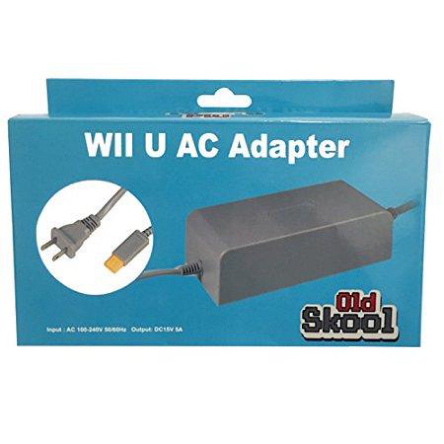 Old Skool Wii U Console AC Adapter Power Cord