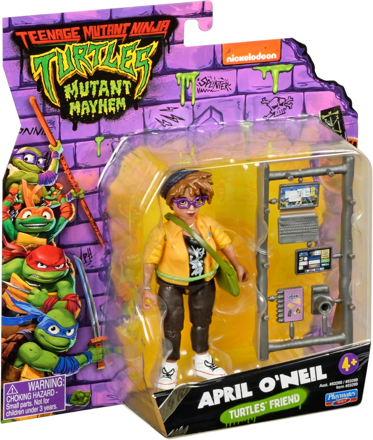 TMNT: Mutant Mayhem Movie Mutant Basic Action Figure Movie April O'Neil