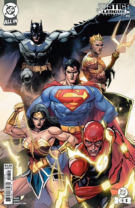 JUSTICE LEAGUE UNLIMITED #13 CVR C LEINIL FRANCIS YU CARD STOCK VAR (DC K.O.)