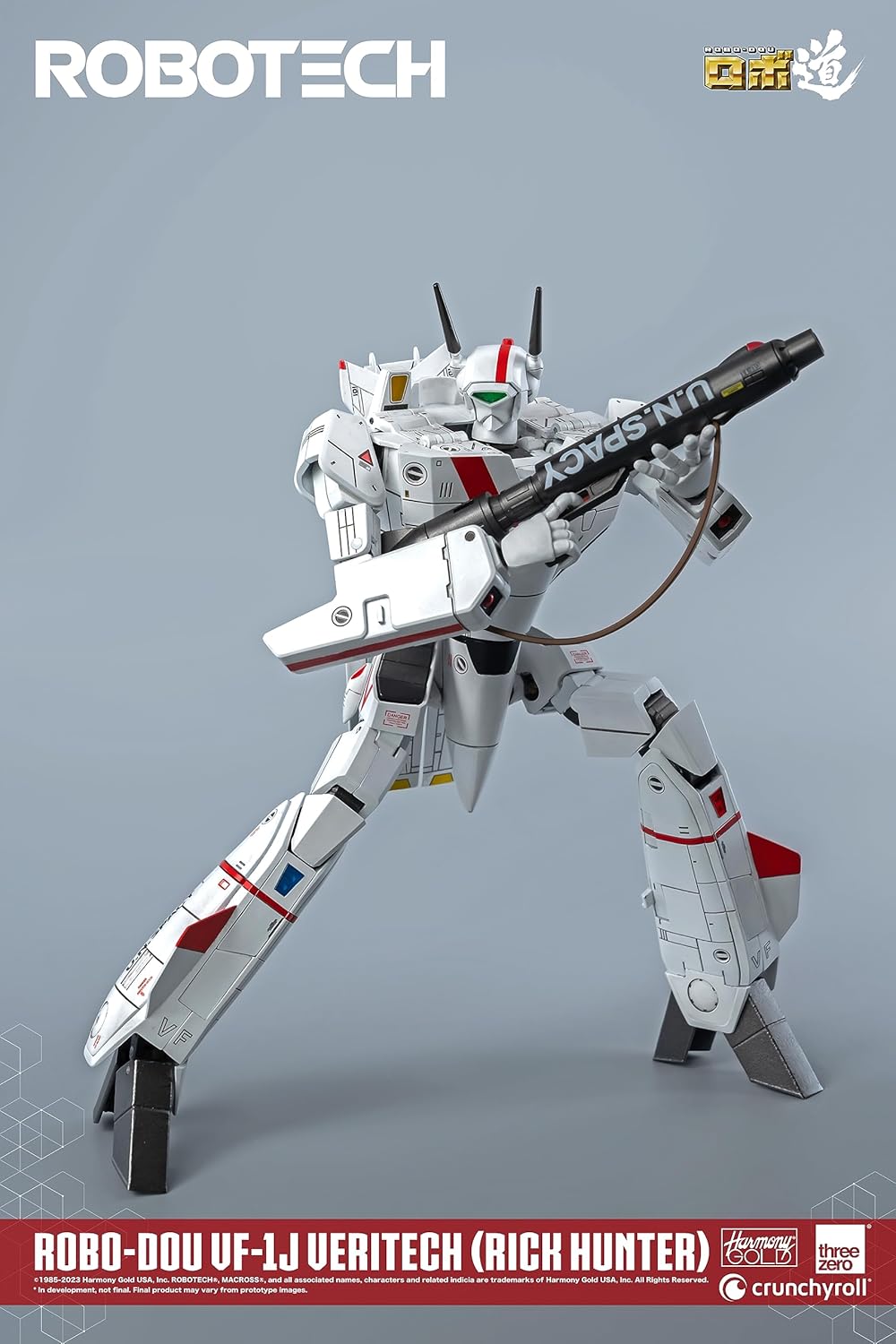 Robotech VF-1J Veritech Rick Hunter Robo-Dou Action Figure