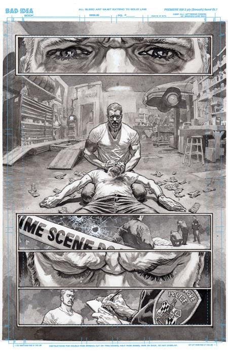OLYMPUS SAGA MEGALITH #1 (OF 4) CVR J LEWIS LAROSA ORIGINAL ART EDITION 7 VAR