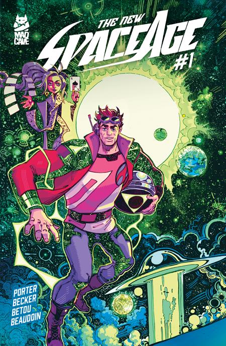 NEW SPACE AGE #1 (OF 5) CVR A MIKE BECKER