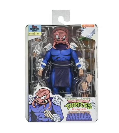 Teenage Mutant Ninja Turtles (Archie Comics) 7" Krang Shredder Action Figure, by NECA (New In Box)