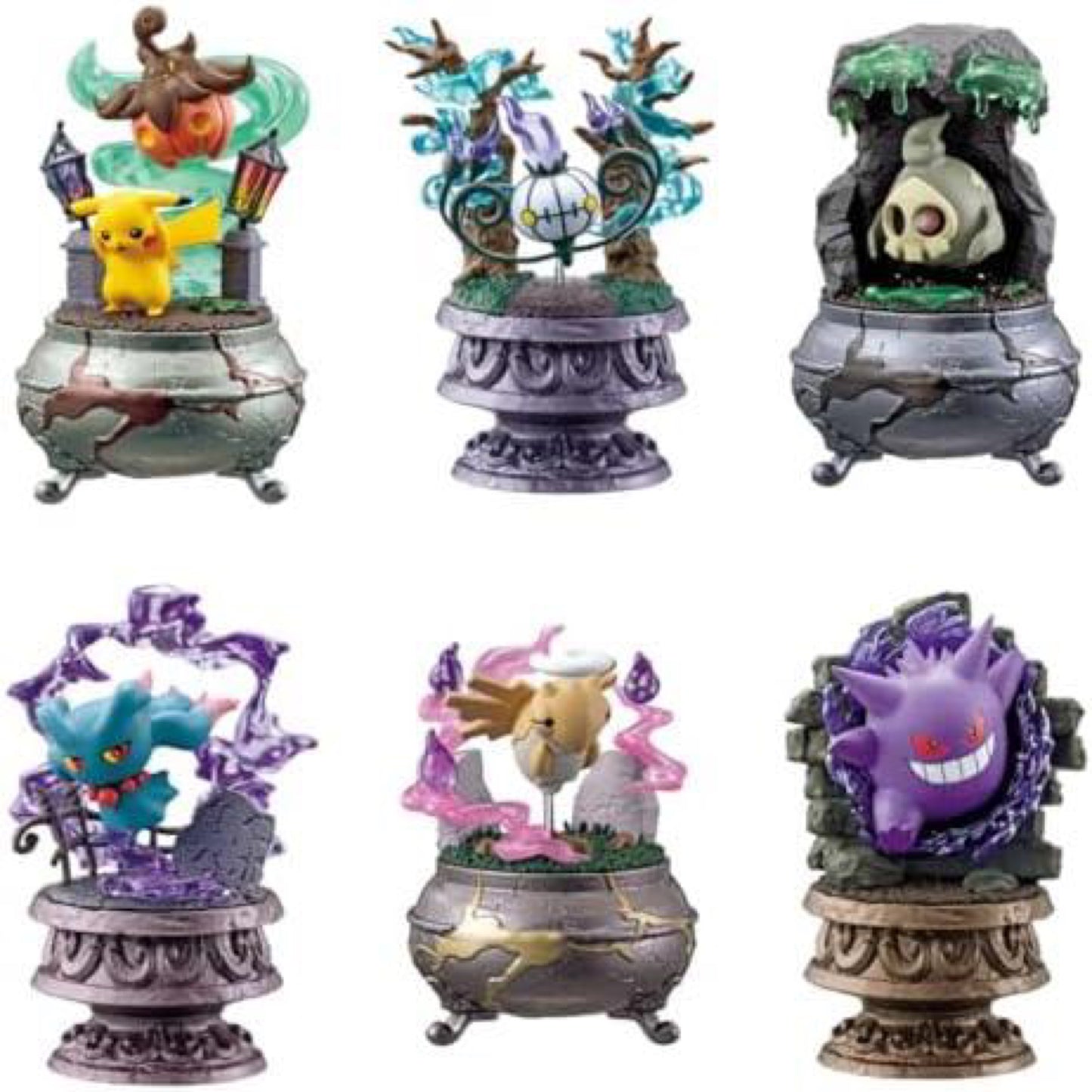 Reement Pokémon Little Night Collection 2 ~ The Little Prank of The Dark Night~ 1 box Approx. 4.7 x 5.7 x 8.5 Inches (120 x 145 x 215 mm)