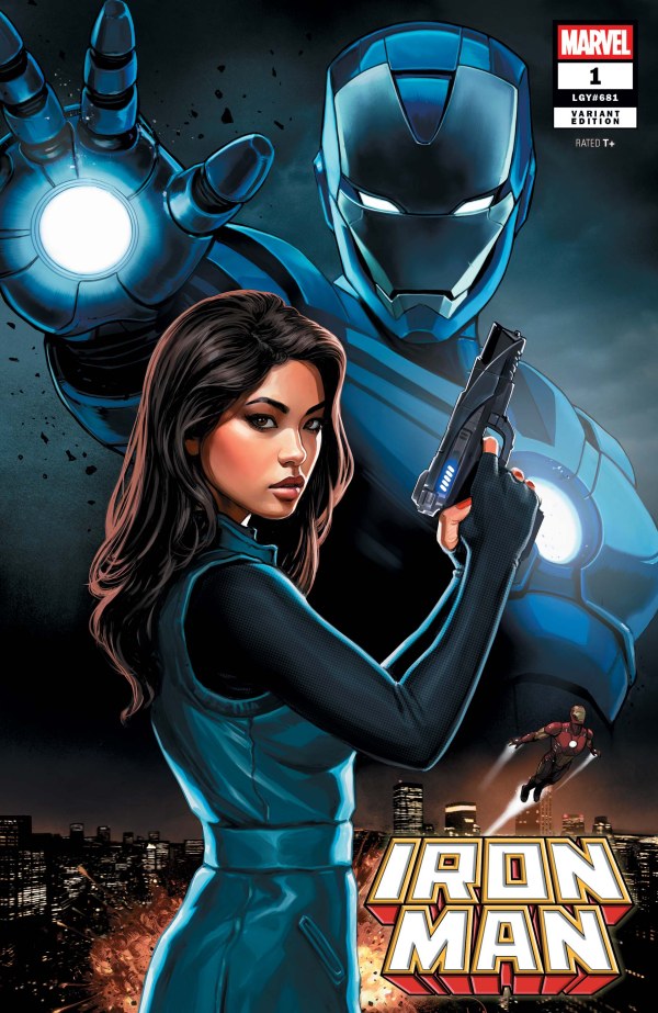 IRON MAN #1 IVAN TALAVERA MELINDA MAY VARIANT
