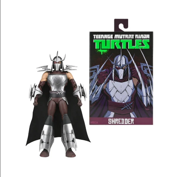 Teenage Mutant Ninja Turtles 2012 Cartoon Ultimate Shredder 7" Scale Action (Opened, CIB)