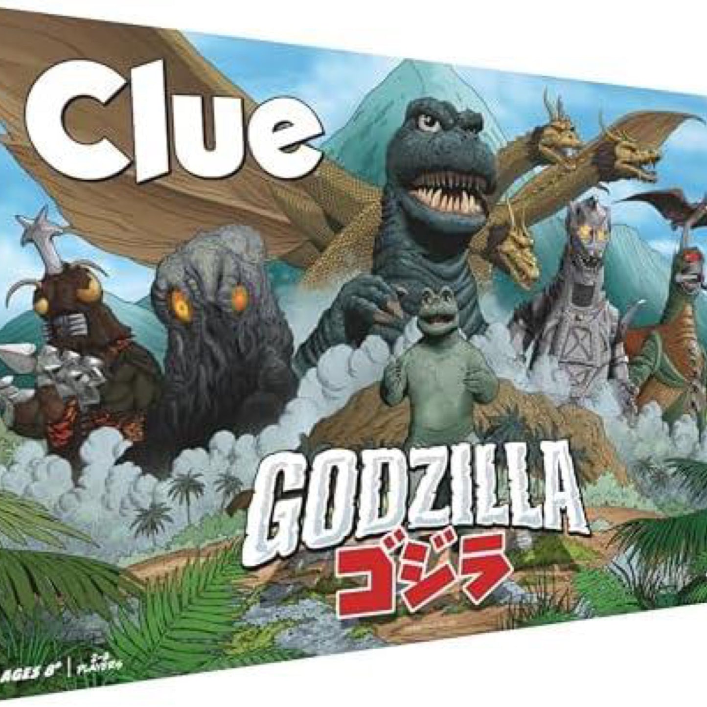 Clue: Godzilla Board Game