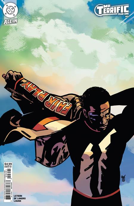 MR TERRIFIC YEAR ONE #6 (OF 6) CVR B VALENTINE DE LANDRO CARD STOCK VAR
