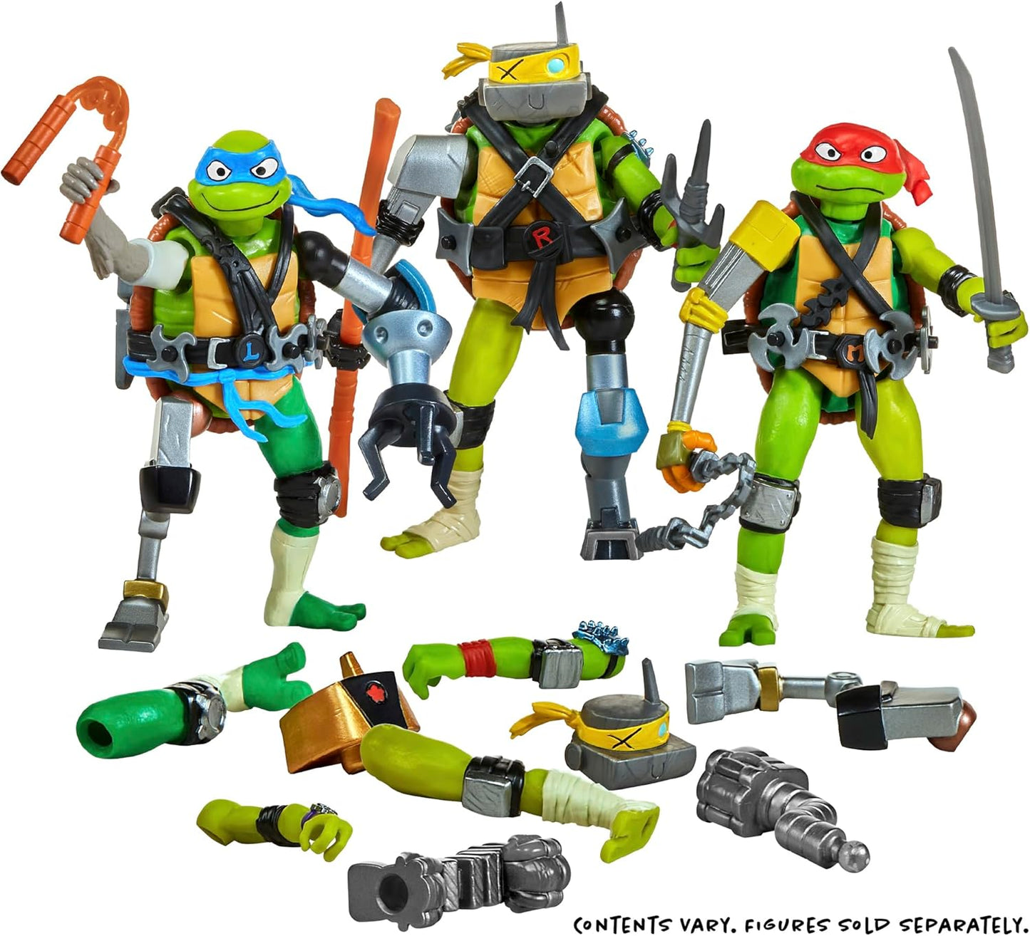 TMNT: Mutant Mayhem Movie Mutant Basic Action Figure Mix and Match Bishop Mech Suit