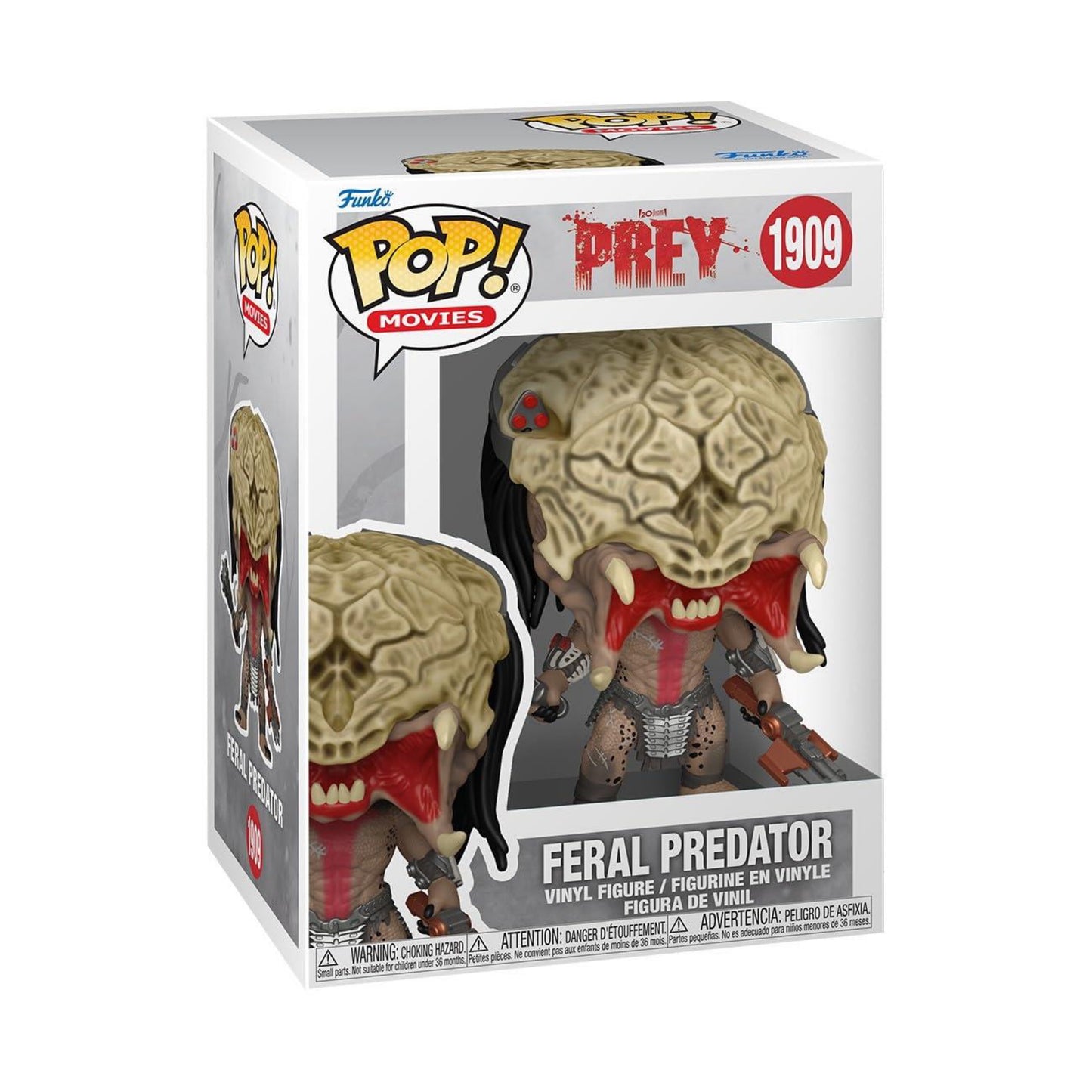Funko Pop! Movies: Prey - Feral Predator - Collectable Vinyl Figure - Gift Idea - Official Merchandise - Toys for Kids & Adults - Disney Fans